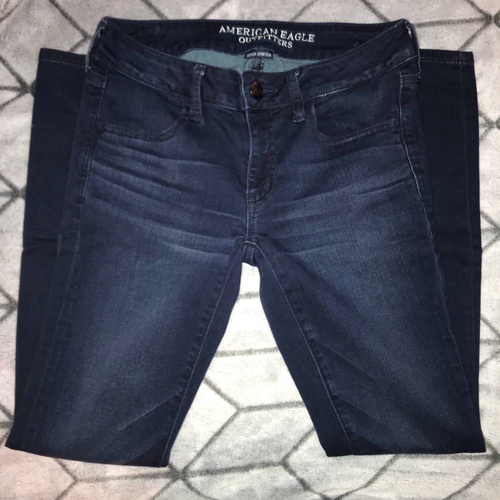 American Eagle Jegging Jean Dark Wash Size 6